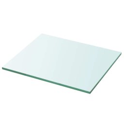 vidaXL Schappen 2 st 30x20 cm glas transparant