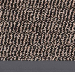 vidaXL Deurmat getuft 60x150 cm donkerbruin