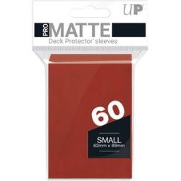 Sleeves Pro-Matte - Small Rood (62x89 mm)