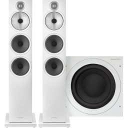 Bowers & Wilkins 603 S3 (per paar) + ASW610 Wit
