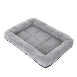 Antislip Hondenmand maat XL: L109 x B69 x H10 cm Grijs
