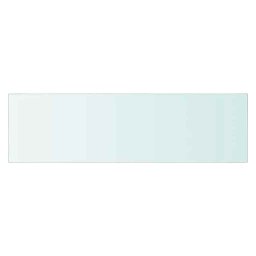 vidaXL Wandschap transparant 70x20 cm glas