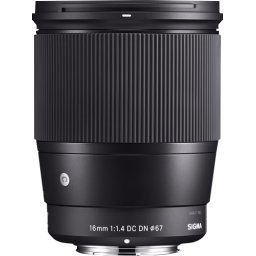 SIGMA 16mm F1.4 Fujifilm X