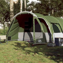 vidaXL Tunneltent 8-persoons waterdicht groen
