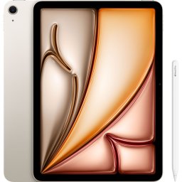 Apple iPad Air (2024) 11 inch 1TB Wifi Witgoud + Apple Pencil Pro