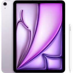 Apple iPad Air (2024) 11 inch 1TB Wifi + 5G Paars + Apple Pencil Pro