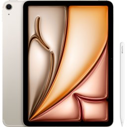 Apple iPad Air (2024) 11 inch 1TB Wifi + 5G Witgoud + Apple Pencil Pro