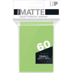 Sleeves Pro-Matte - Small Lime Groen (62x89 mm)
