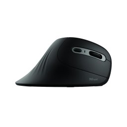 Trust Verro Ergonomische draadloze muis Muis Zwart