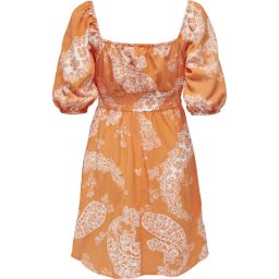 ONLY - Maat L - ONLBELLA LINEN 2/4 DRESS PTM Dames Jurk