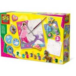 SES - Gieten en Schilderen Prinsessencanvas
