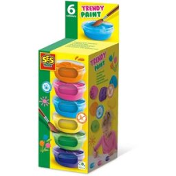 SES - Plakkaatverf Trendy (6 x 45ml)