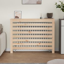 vidaXL Radiatorombouw 108,5x19x84 cm massief grenenhout