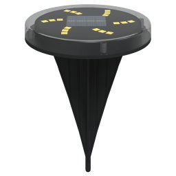 vidaXL Grondlampen 4 st solar met grondpennen warmwit