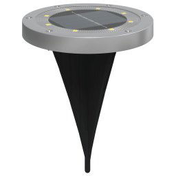 vidaXL Grondlampen 4 st solar met grondpennen warmwit
