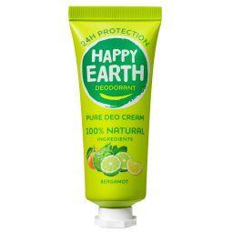 Happy Earth 100% Natural Deo Cream Bergamot