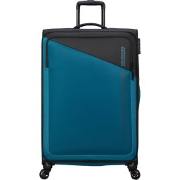 American Tourister Daring Dash Expandable Spinner 77cm Black/Blue