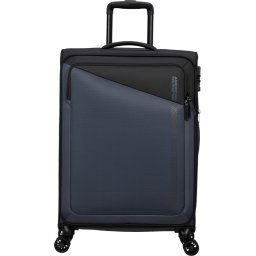 American Tourister Daring Dash Expandable Spinner 66cm Black/Grey