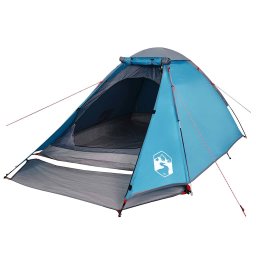 vidaXL Koepeltent 4-persoons waterdicht blauw