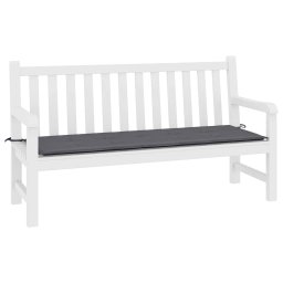 vidaXL Tuinbankkussen 200x50x3 cm oxford stof antracietkleurig