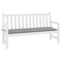 vidaXL Tuinbankkussen 200x50x3 cm oxford stof grijs