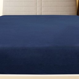 vidaXL Hoeslakens 2 st jersey 100x200 cm katoen marineblauw