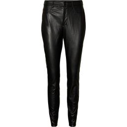 NOISY MAY - Maat L - NMELLY HW PU PANTS Dames Broek