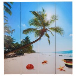 vidaXL Kamerscherm inklapbaar strand 160x170 cm