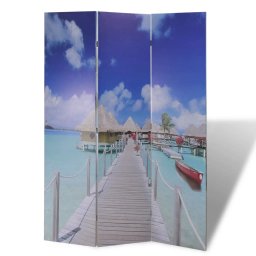 vidaXL Kamerscherm inklapbaar strand 120x170 cm