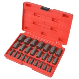 vidaXL Schroefverwijdering set 25-delig staal