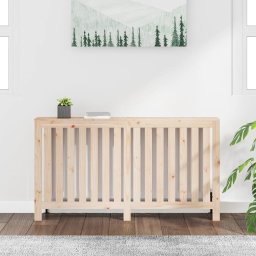 vidaXL Radiatorombouw 153x19x84 cm massief grenenhout