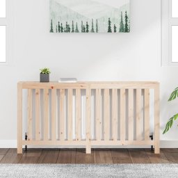 vidaXL Radiatorombouw 169x19x84 cm massief grenenhout
