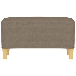 vidaXL Bankje 70x35x41 cm stof taupe
