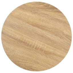 vidaXL Bistrotafel 40 cm MDF lichtbruin