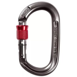 OCÚN Osprey Screw anthracite/red - Schroefkarabiner