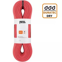 PETZL Arial 9.5mm Dry 70m red - Klimtouw