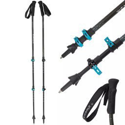 CAMP BackCountry ERGO black/blue - Trekkingstokken