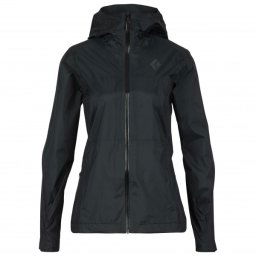 BLACK DIAMOND W Treeline Rain Shell black - Jas L