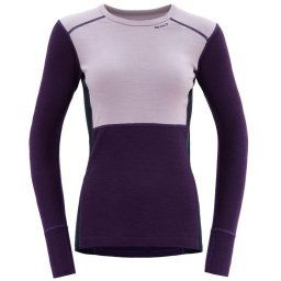 DEVOLD Lauparen Merino 190 Shirt Woman orchid/lilac/ink M