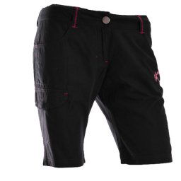 NORTHFINDER Aliyah Shorts Women black - damesshort XL