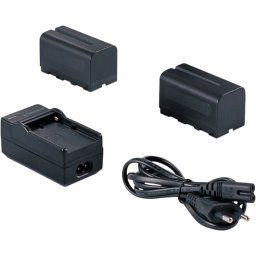 Falcon Eyes 2x Accu NP-F750 + Acculader SP-CHG