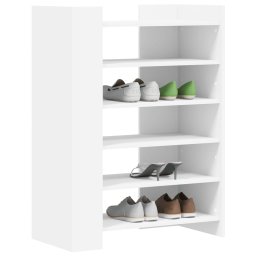 vidaXL Schoenenkast 74,5x37,5x100 cm bewerkt hout wit