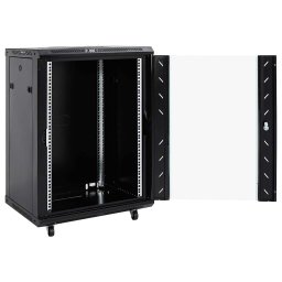 vidaXL 15U Netwerkkast met Draaipoten 19" IP20 60x45x86 cm