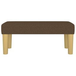 vidaXL Bankje 70x30x30 cm stof bruin
