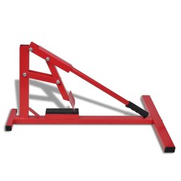 vidaXL Motorfiets bandenlifter (rood)
