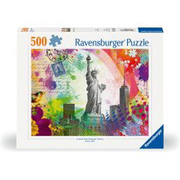 New York Postcard Puzzel (500 stukjes)