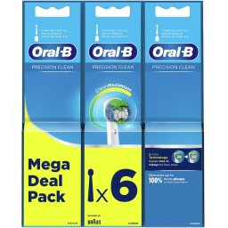 Oral B 6 Precision Clean Opzetborstels