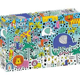 Doodle Safari Puzzel (1000 stukjes)