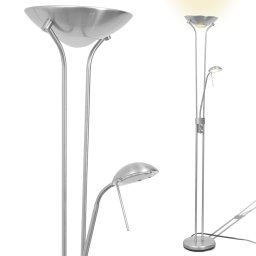 vidaXL Vloerlamp LED dimbaar 23 W