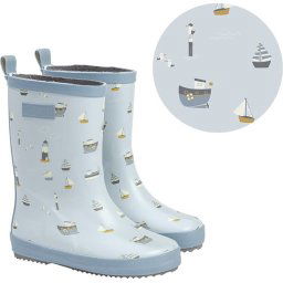 Little Dutch - maat 22/23 - regenlaars - Sailors Bay - kinderregenlaarzen - blauw